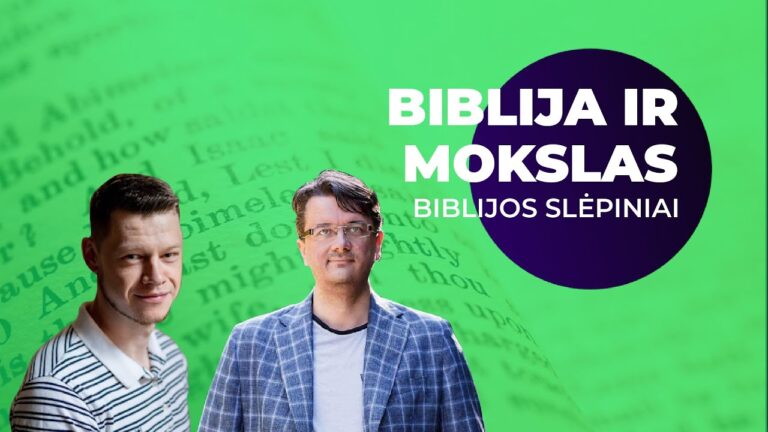 Ar Biblija suderinama su mokslu? Pradžios 1, 3-5